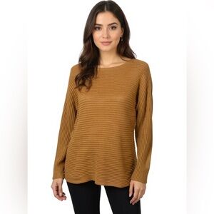 (B-67) long sleeves‎ sweter womens rachel zoe size L brown color